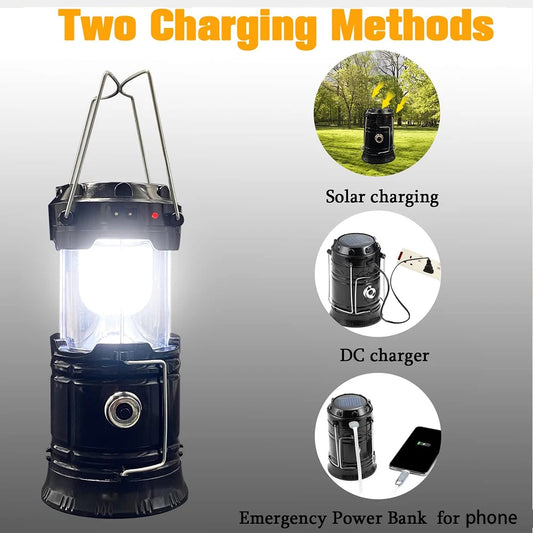 Nature Simplified Solar Lantern — Rechargeable Waterproof Camp Light