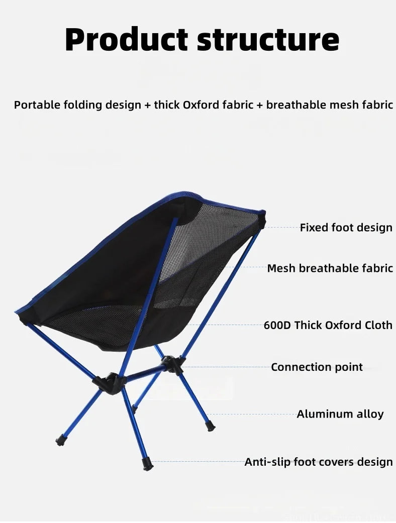 Nature Simplified Trail Chair — Ultralight Folding Camp Chair