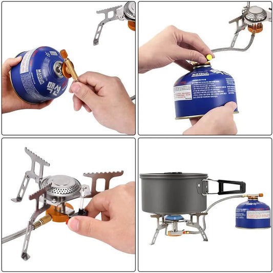 Nature Simplified Pocket Stove — Foldable Backpacking Camp Stove
