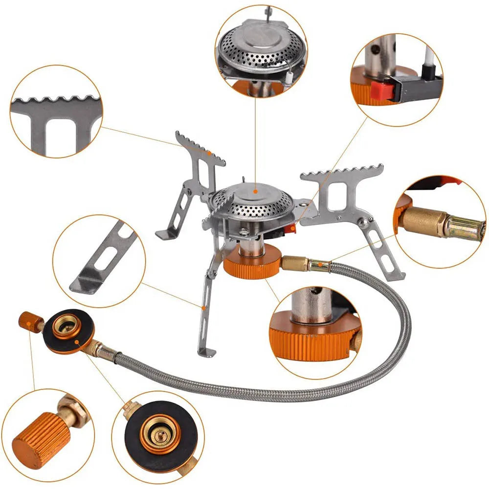 Nature Simplified Pocket Stove — Foldable Backpacking Camp Stove