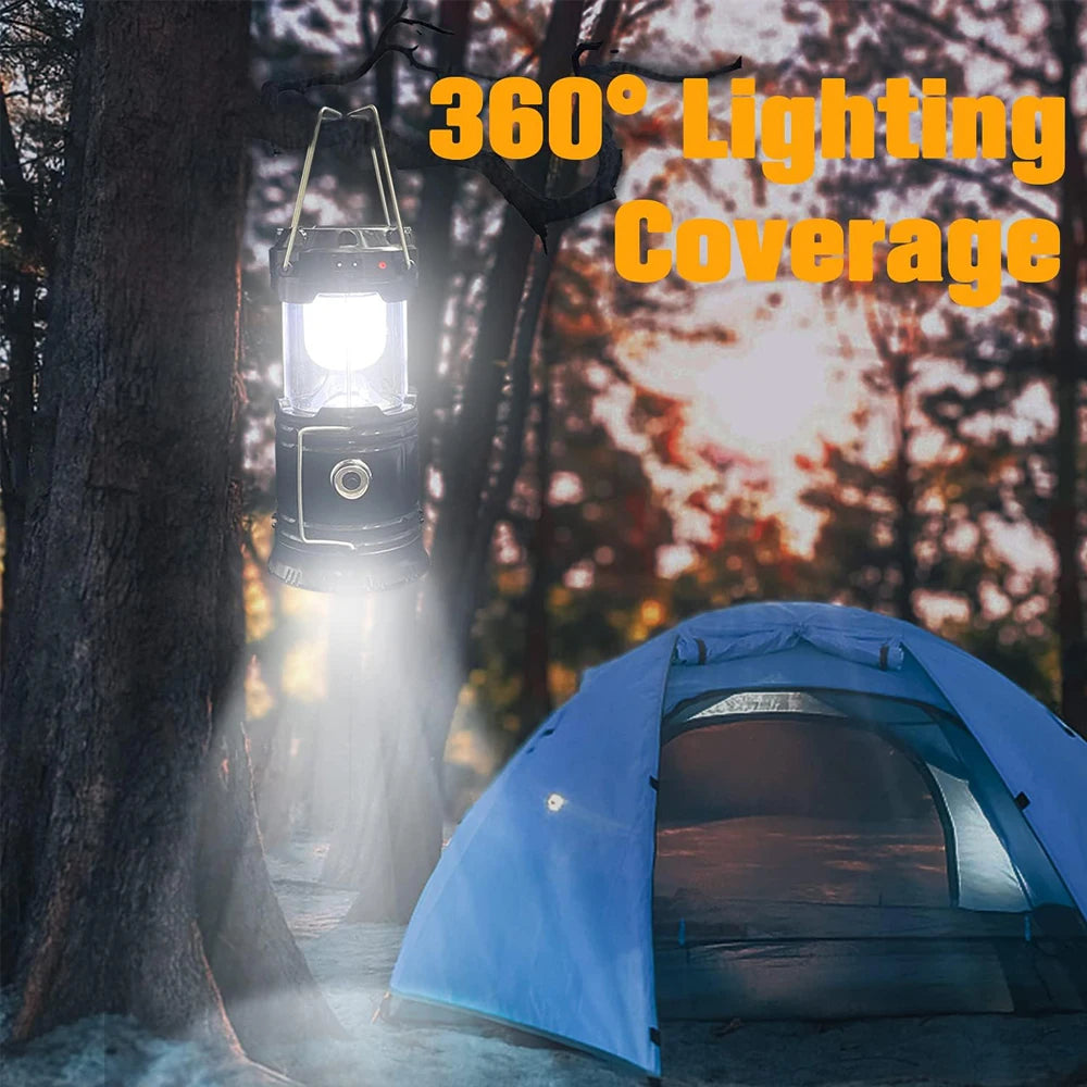 Nature Simplified Solar Lantern — Rechargeable Waterproof Camp Light