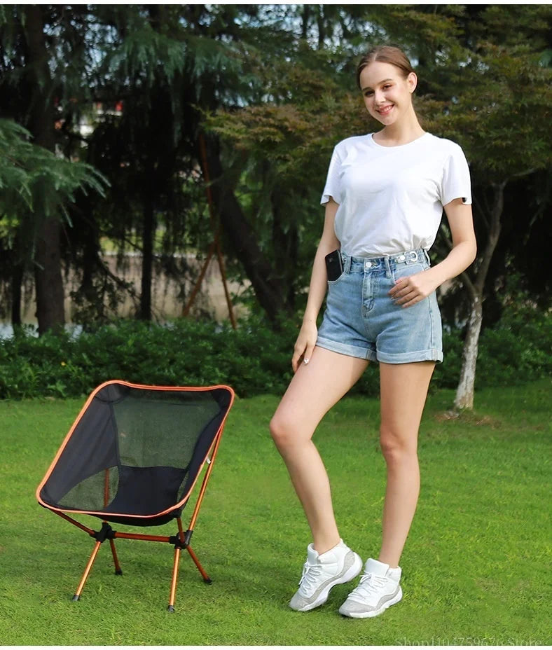 Nature Simplified Trail Chair — Ultralight Folding Camp Chair