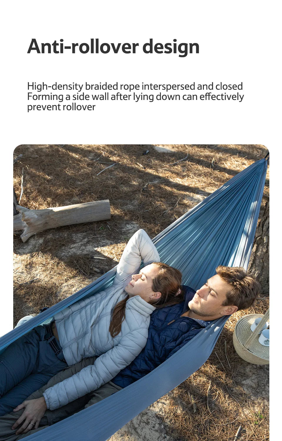 Nature Simplified Pro Hammock — Ultralight Camping Hammock with Tree Straps